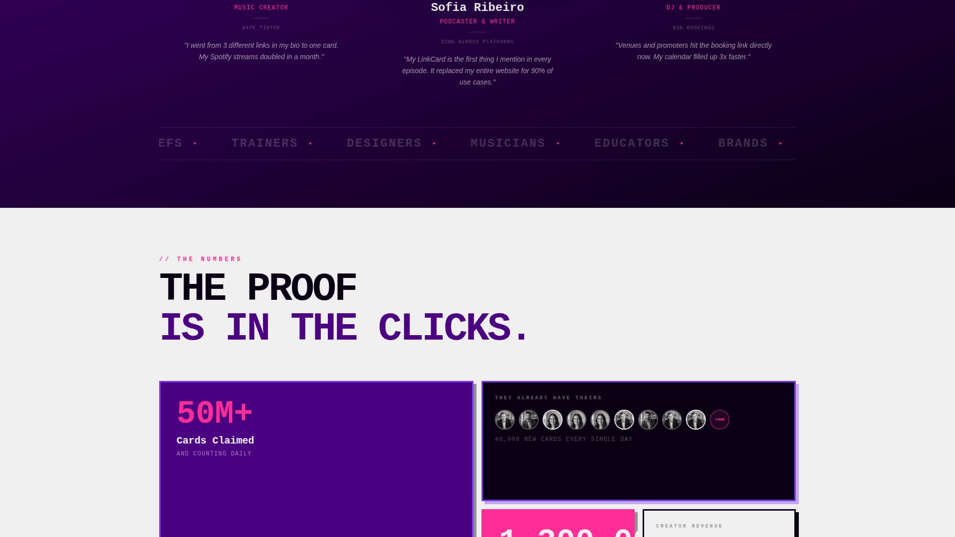 Digital Business Card Specialist Professional Website Template