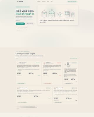Advocate - Inspiring Socialwork Landing Page Template