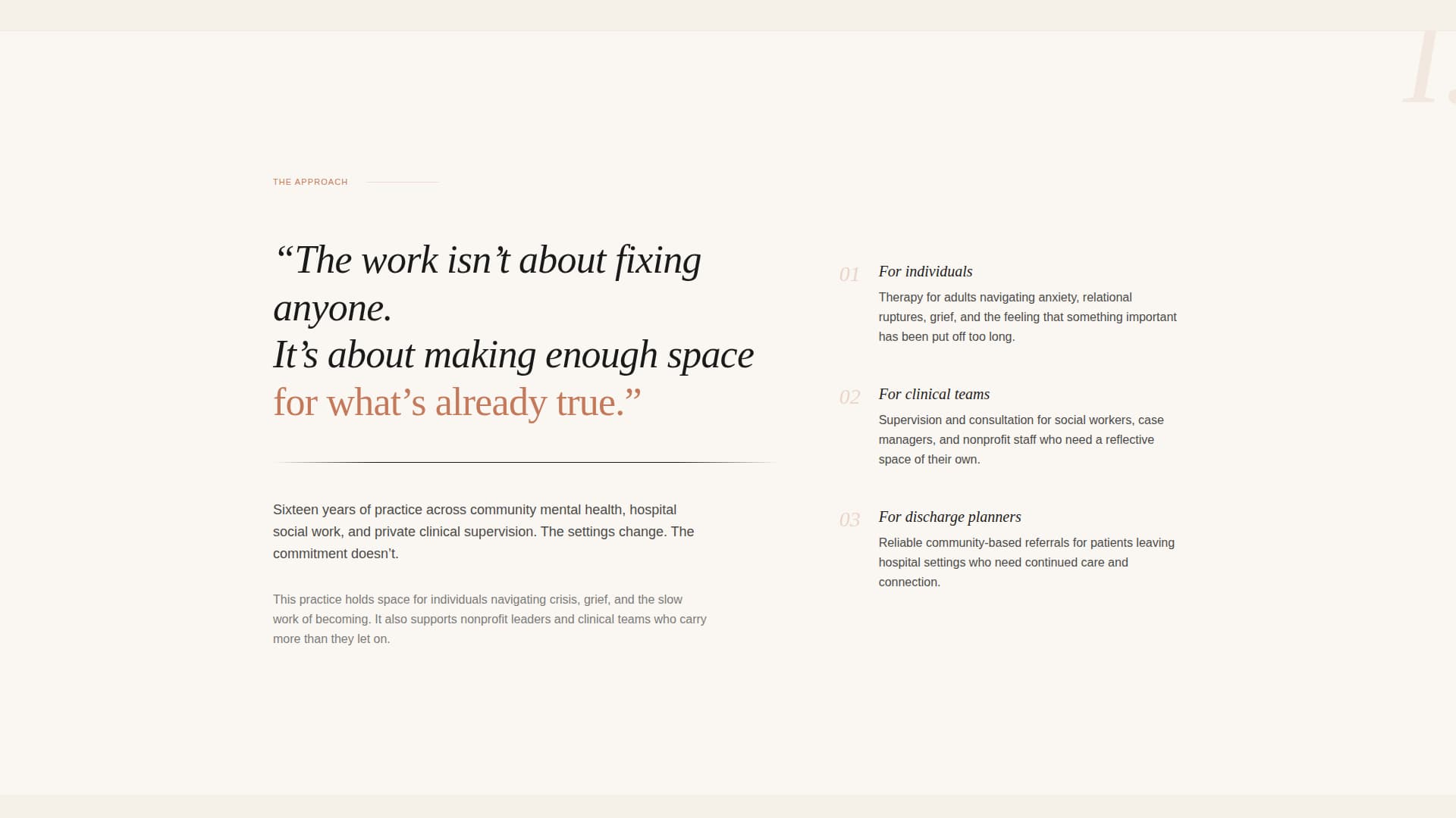 Advocate - Compelling Socialworker Landing Page Template
