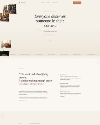 Advocate - Compelling Socialworker Landing Page Template