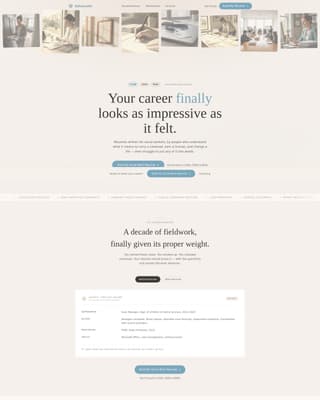 Social - Premium Worker Landing Page Template