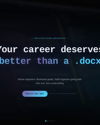 Compile - Precision Engineer Landing Page Template