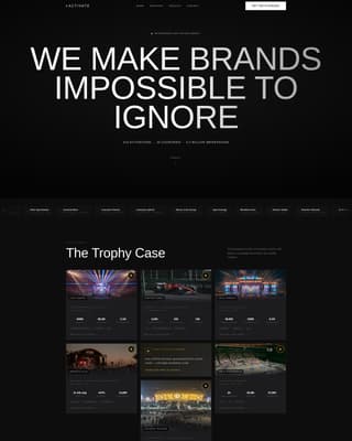 Activate - Immersive Sponsorship Landing Page Template