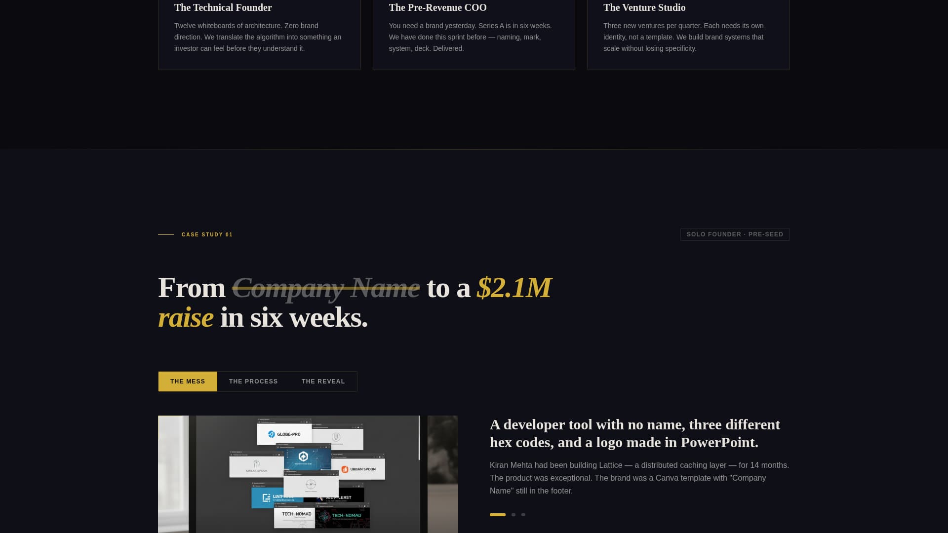 Forge - Bold Branding Landing Page Template