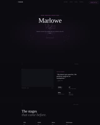 Podium - Captivating Speaker Landing Page Template
