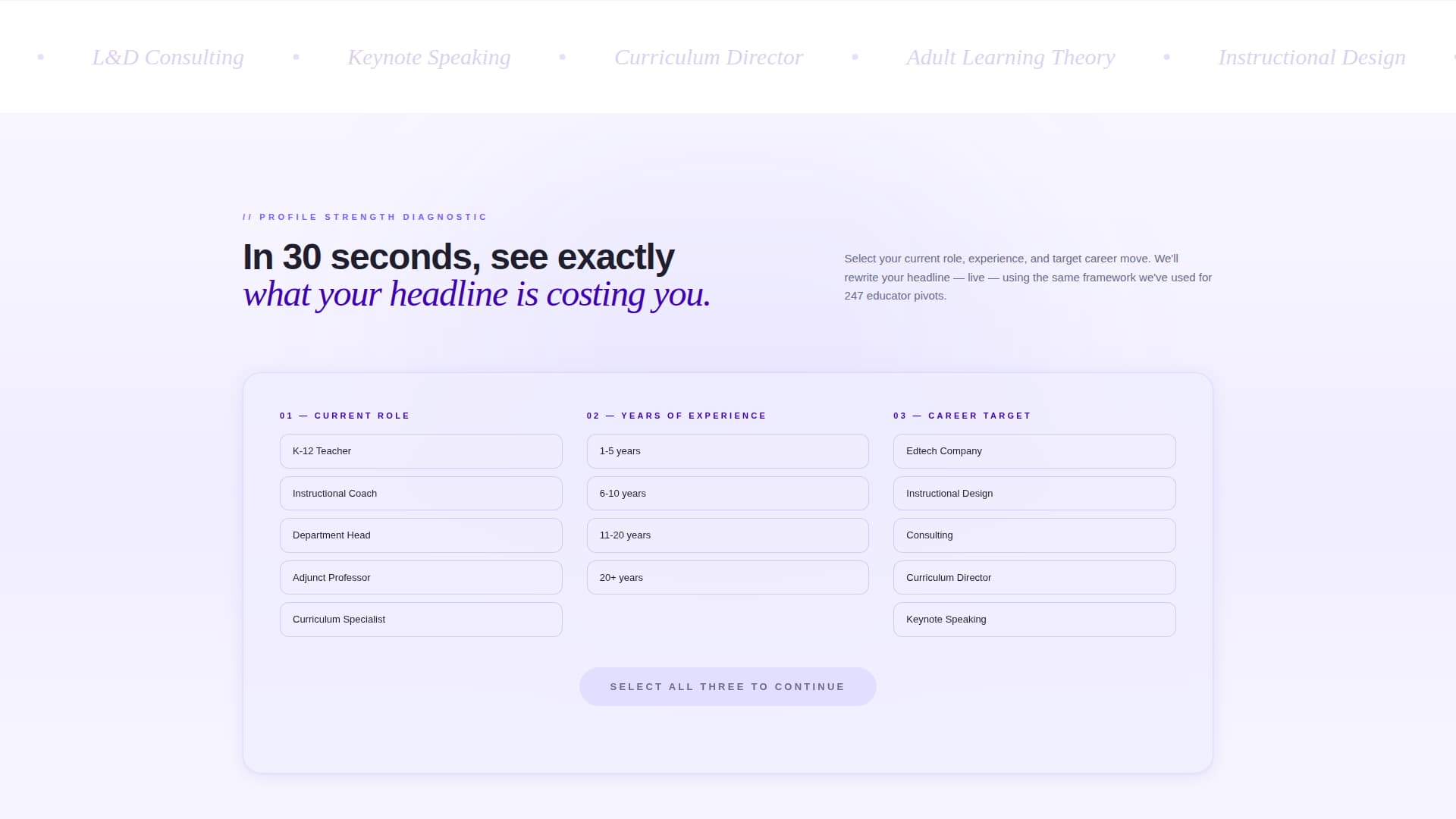 Educator - Polished Linkedin Landing Page Template