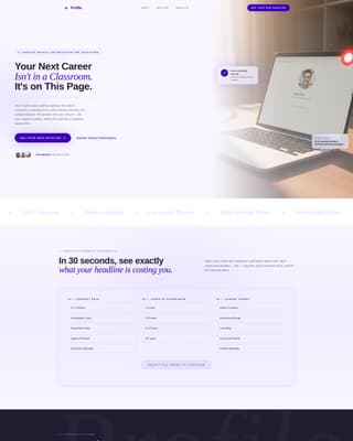 Educator - Polished Linkedin Landing Page Template