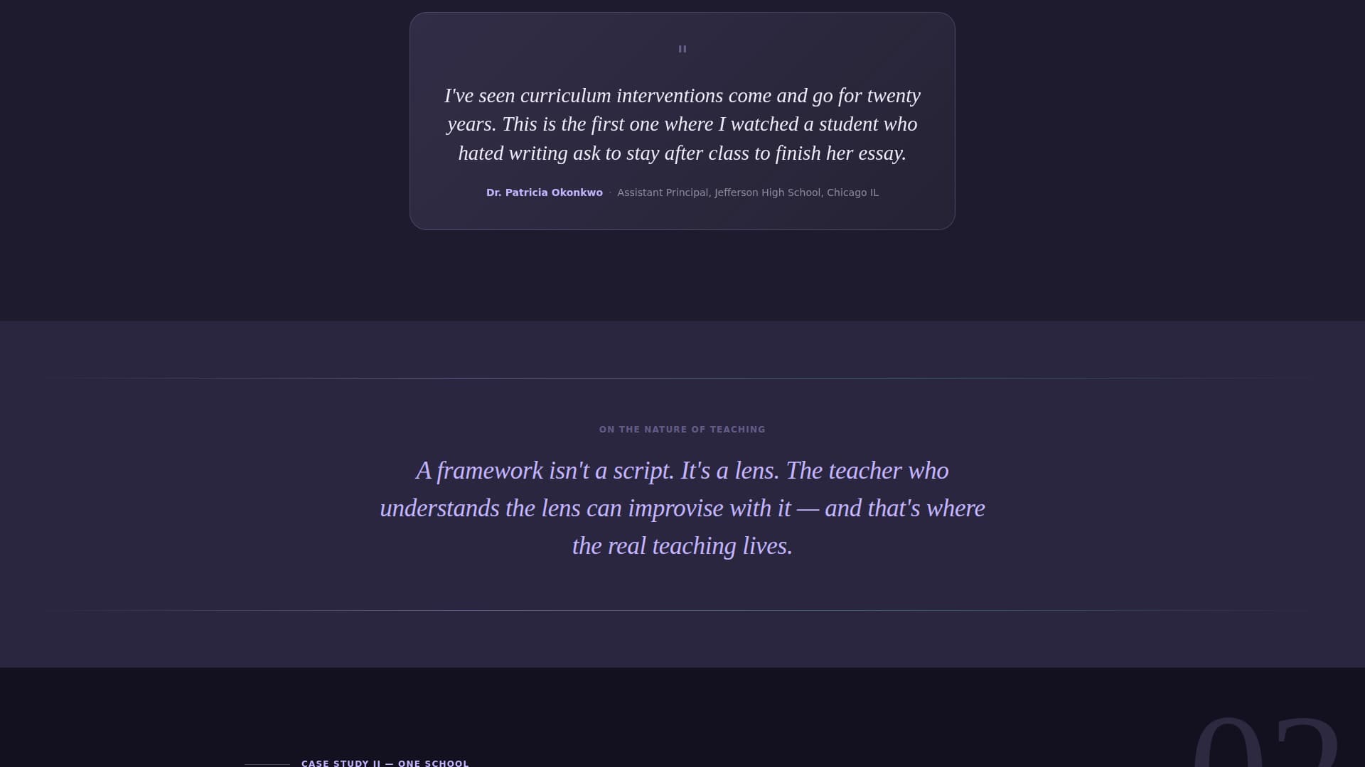 Pedagogue - Inspiring Teacher Landing Page Template