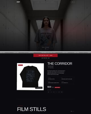 Streetwear Fashion Professional Website Template