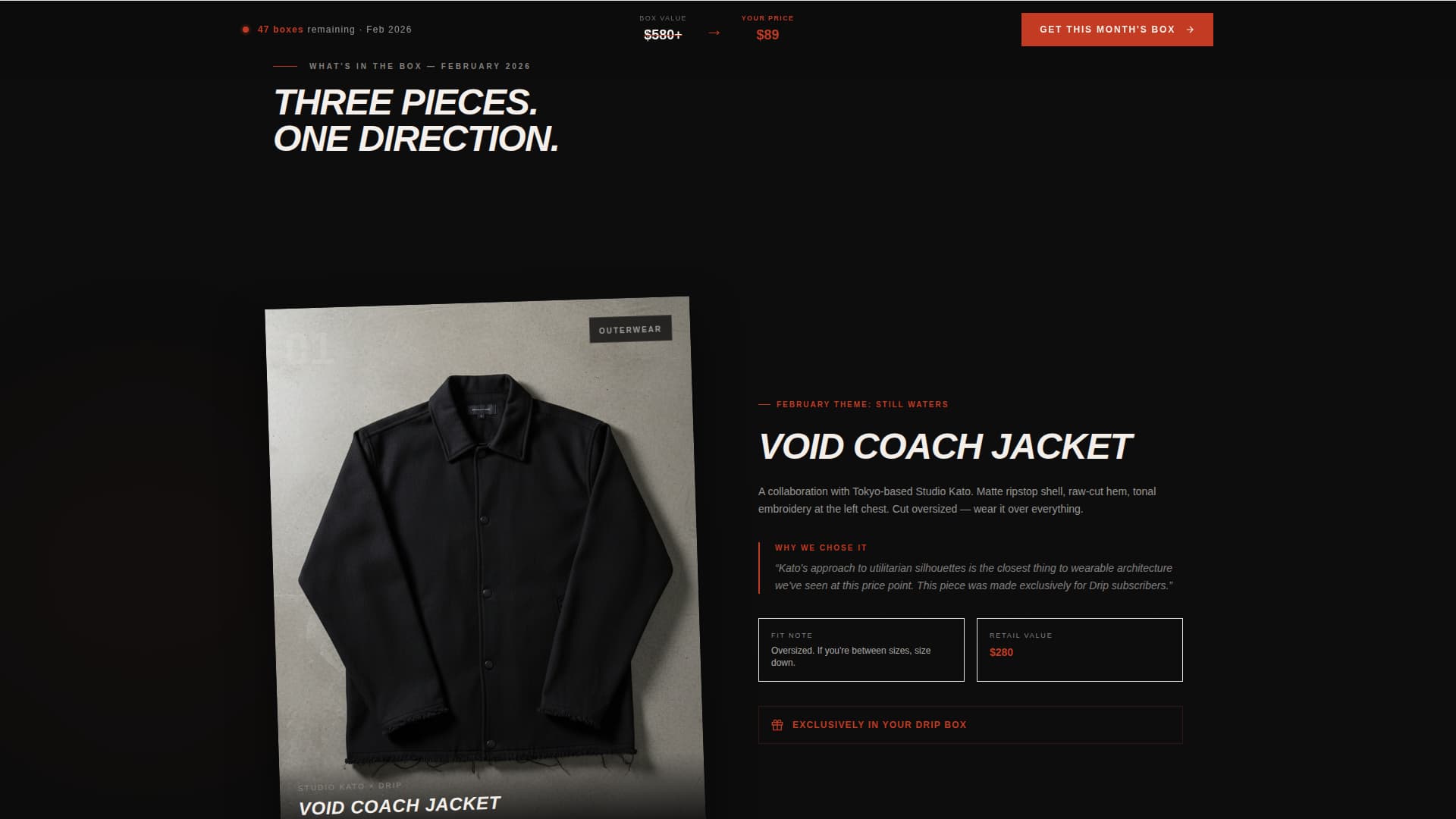 Streetwear Fashion Blog Website Template