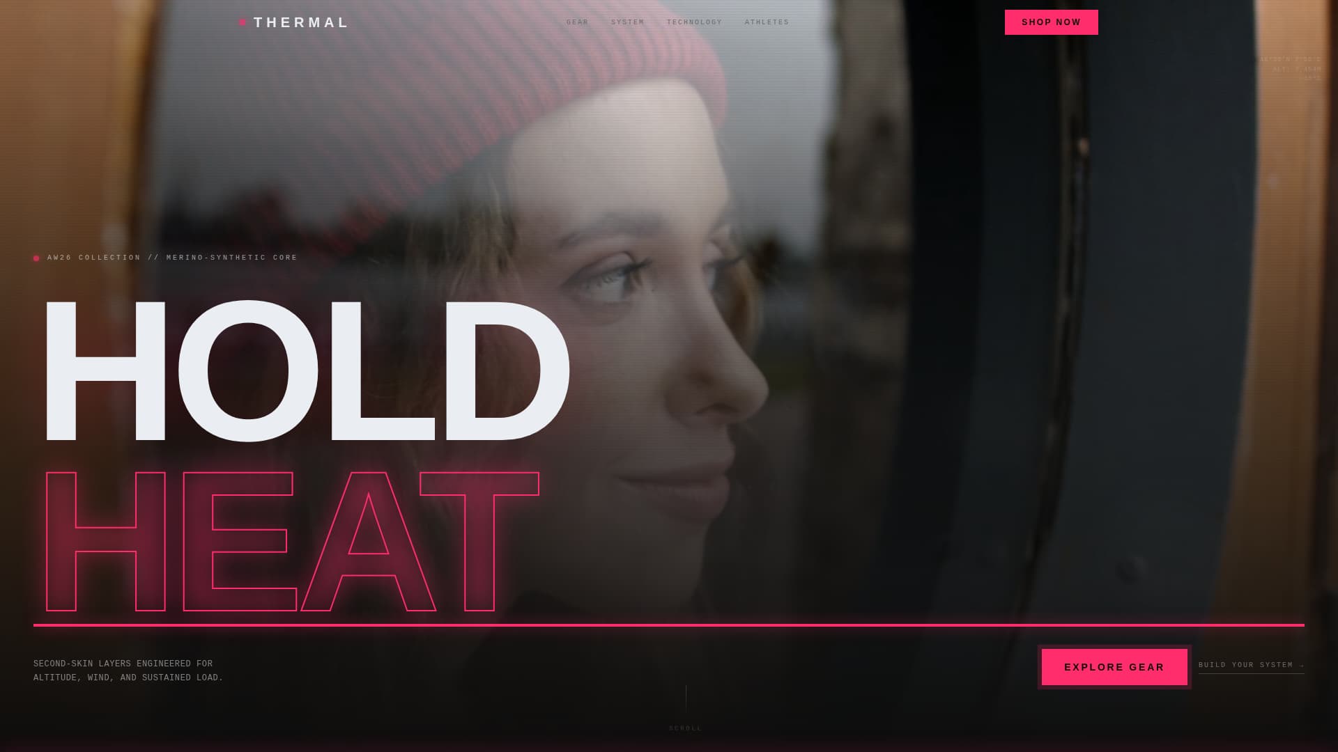 Alpine - Highperformance Thermal Landing Page Template