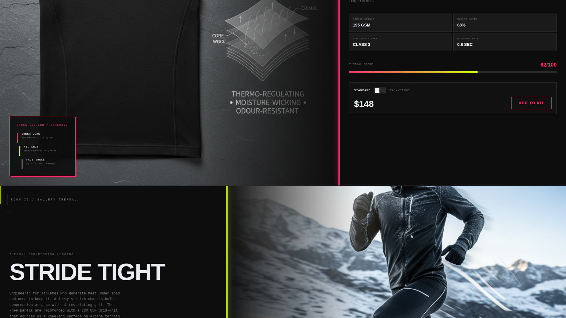 Alpine - Highperformance Thermal Landing Page Template