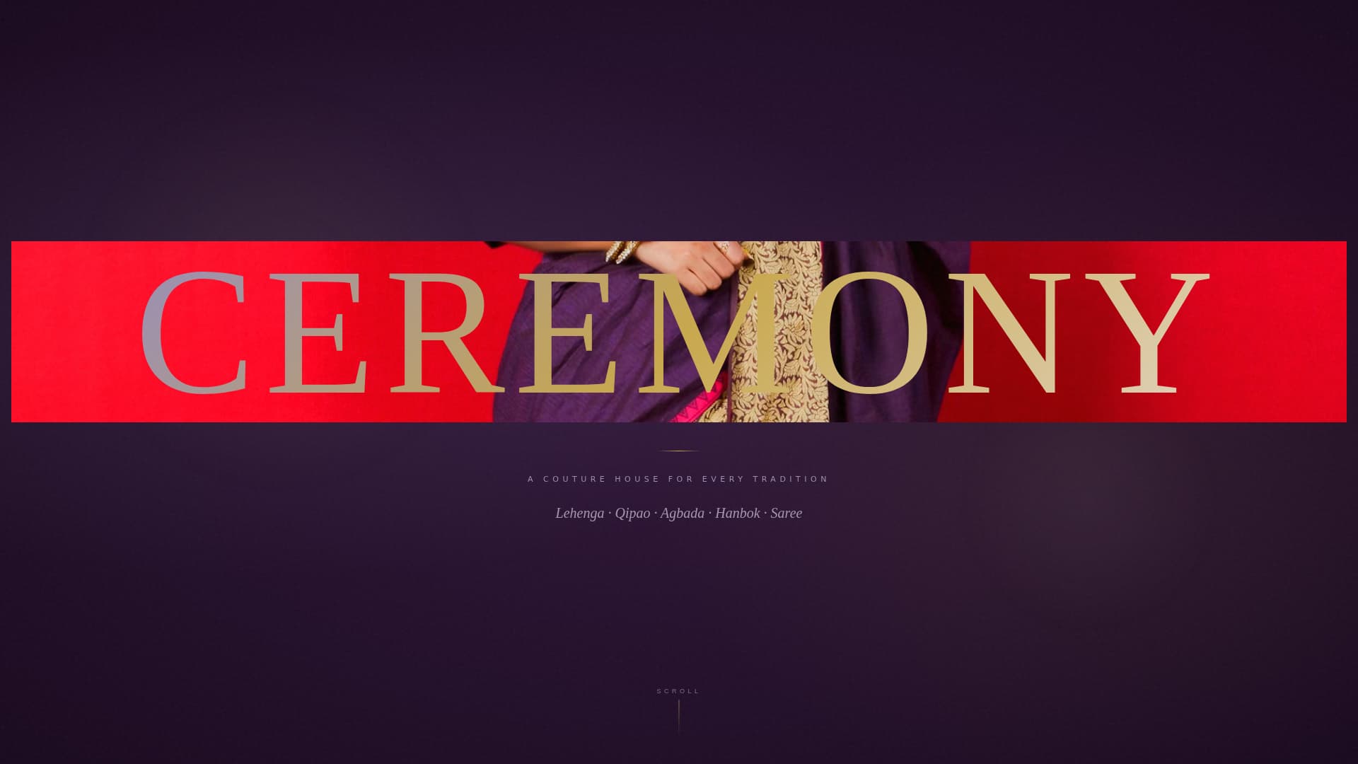 Bridal & Occasion Wear Specialist Booking Website Template