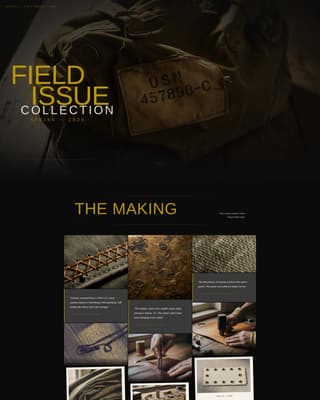Vintage Fashion Pre-Launch Website Template