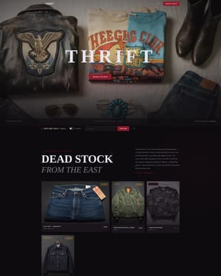Fashion Rental & Resale Blog Website Template