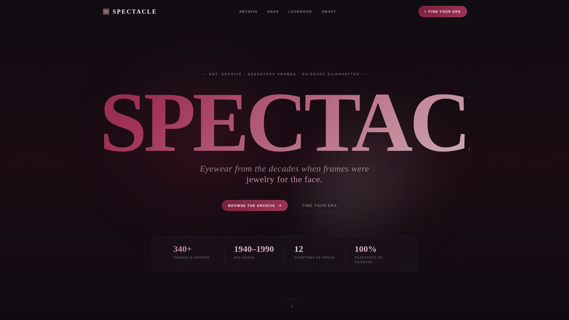 Vintage Fashion Specialist Blog Website Template