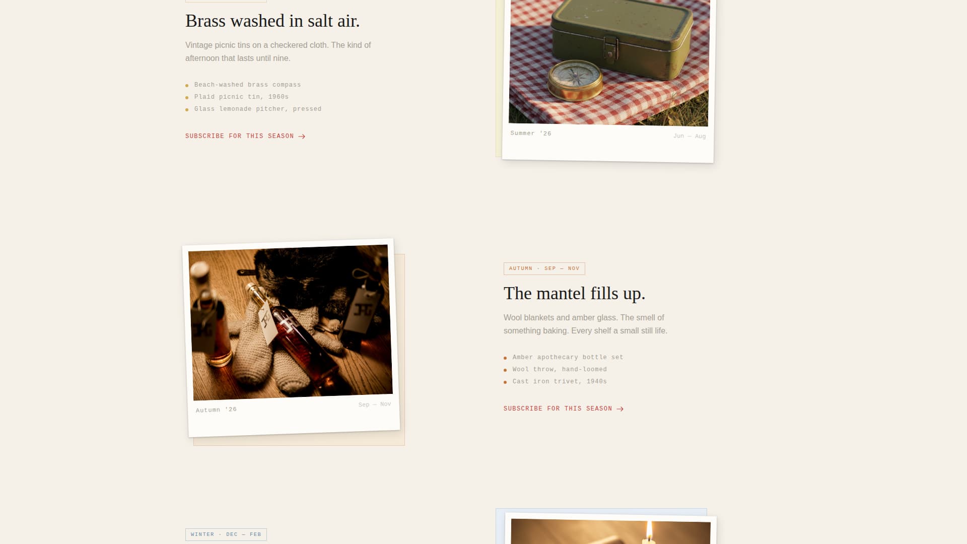 Vintage Fashion Advanced Blog Website Template