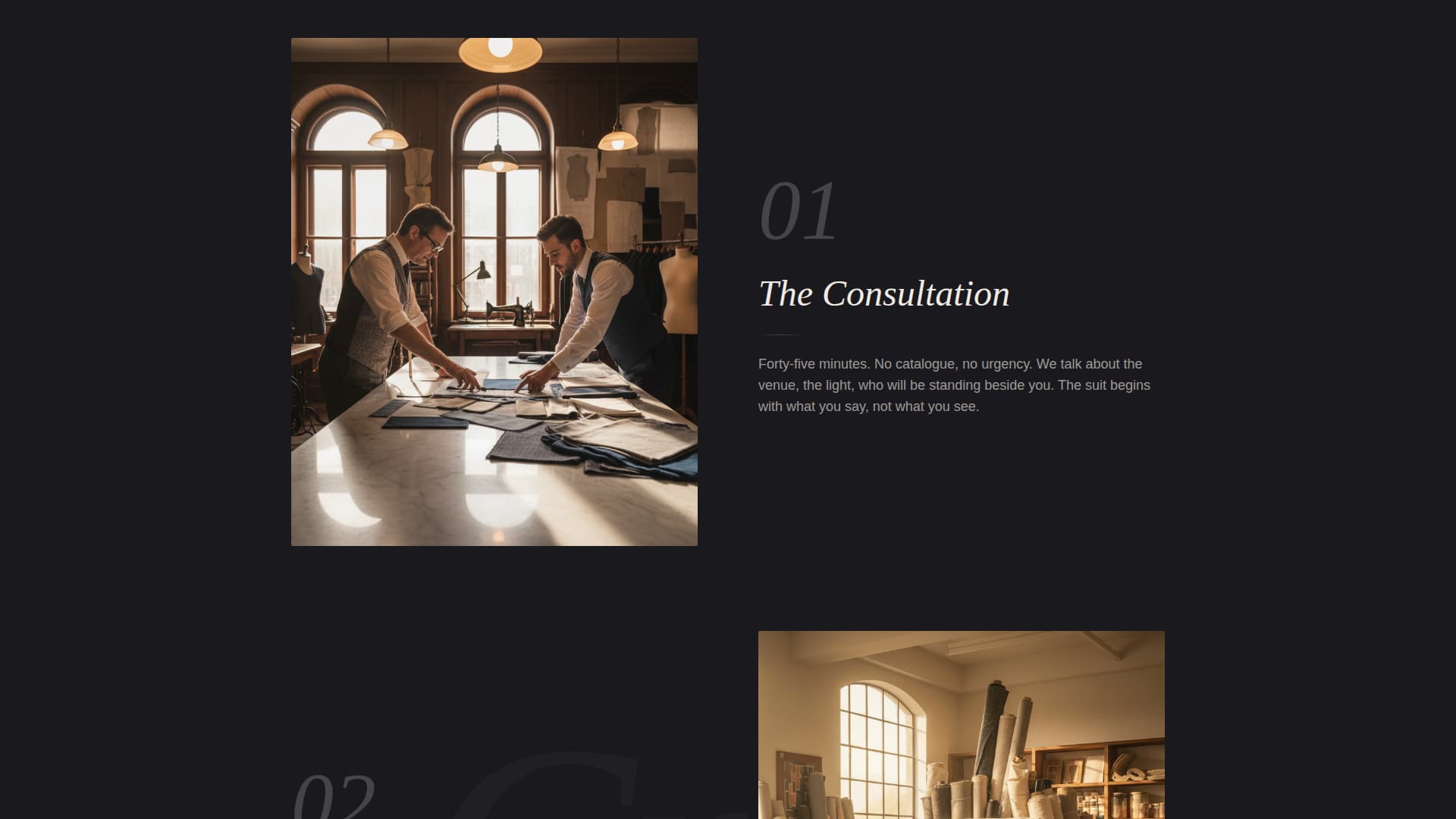 Altar - Refined Atelier Landing Page Template