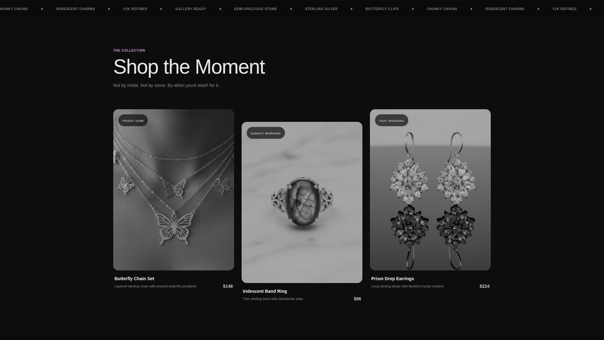 Y2K Fashion Professional Website Template