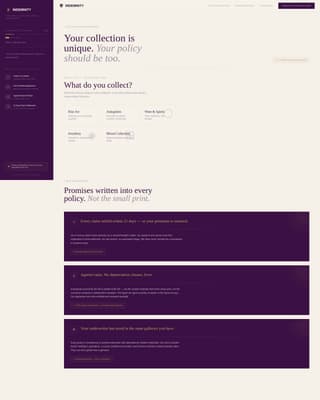 Specialty Insurance Professional Website Template