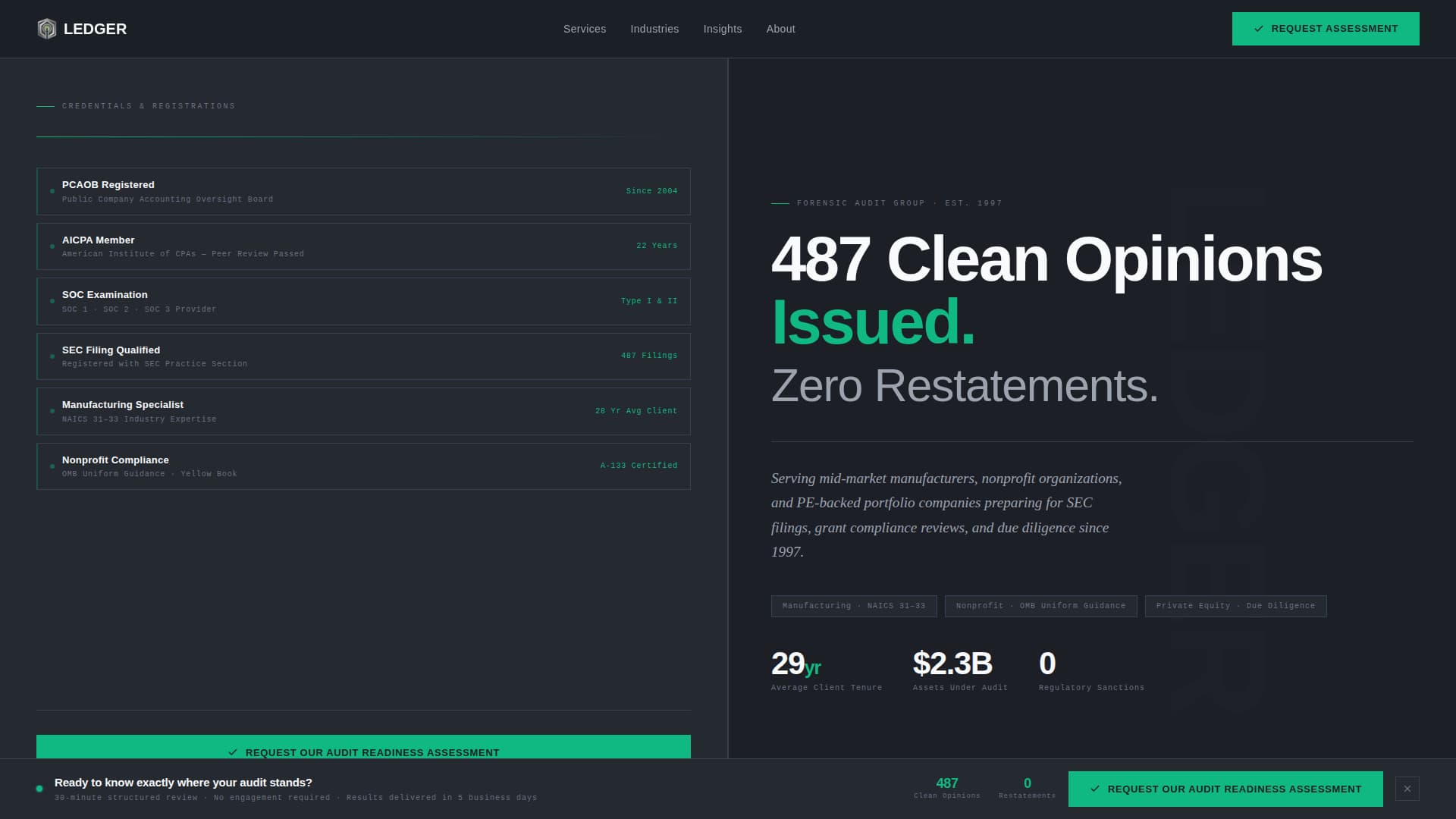 Accounting & Tax Firm Directory Website Template