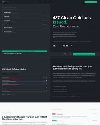 Accounting & Tax Firm Directory Website Template
