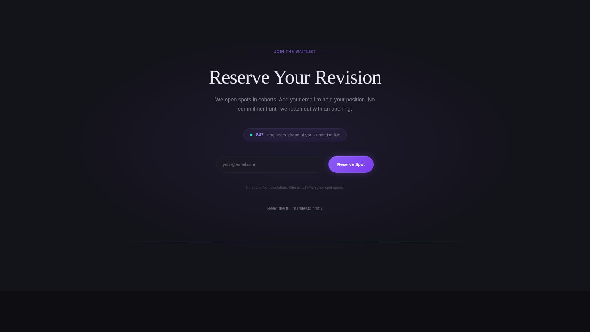 Craft - Immersive Techresume Landing Page Template