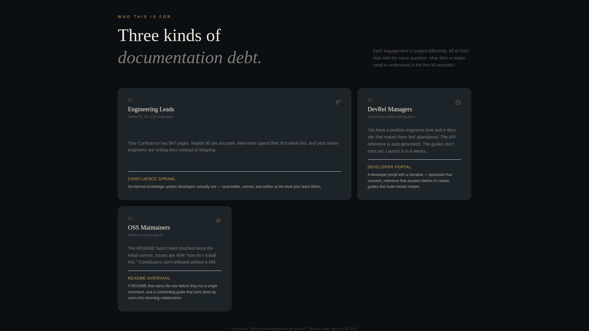Syntax - Precision Technical Landing Page Template