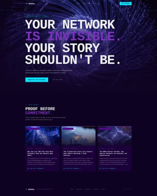 Signal - Bold Telecommarketing Landing Page Template