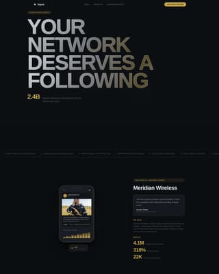 Telecommunications Marketing & Agency Portfolio Website Template