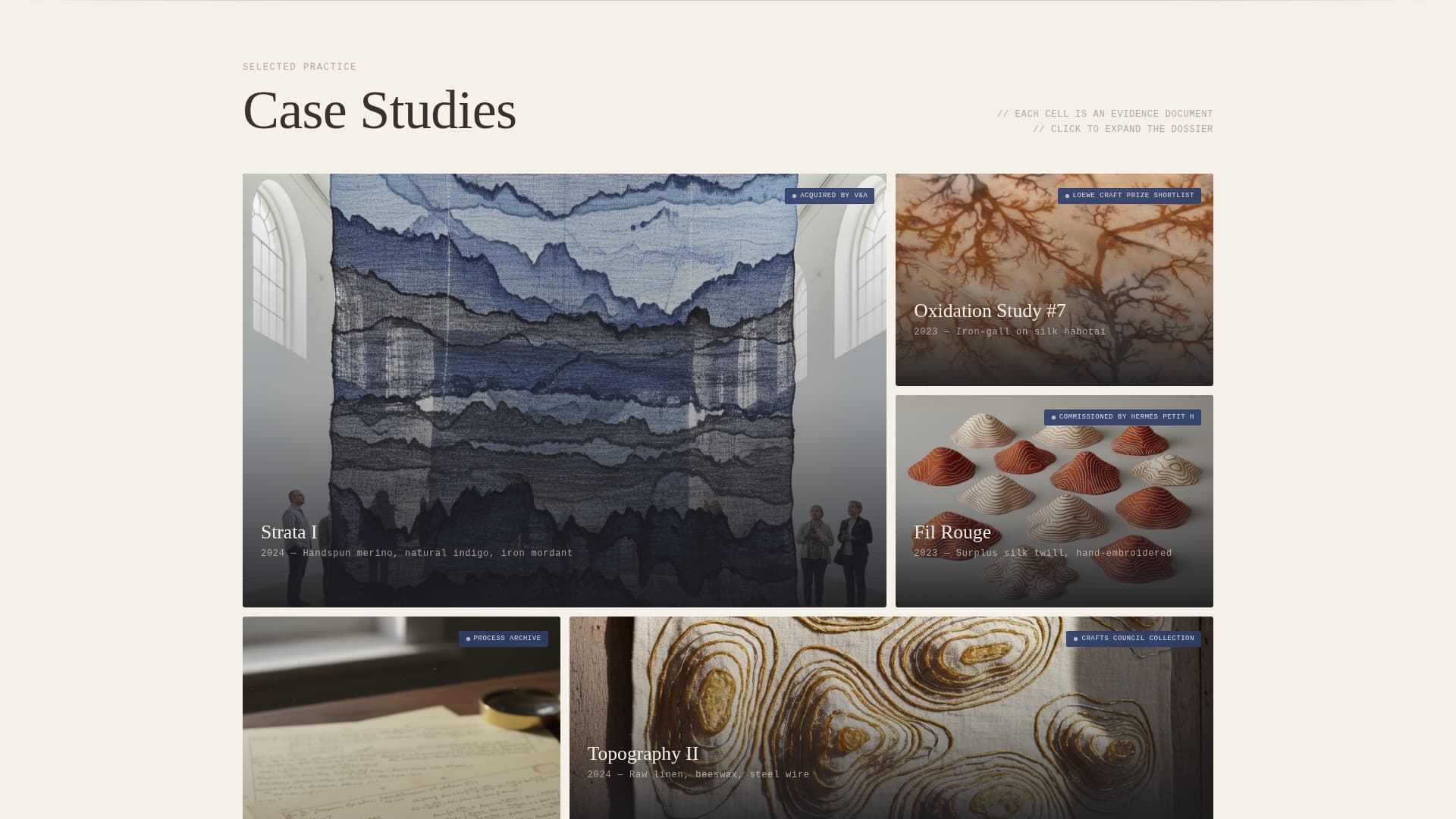 Weave - Artisan Textile Landing Page Template