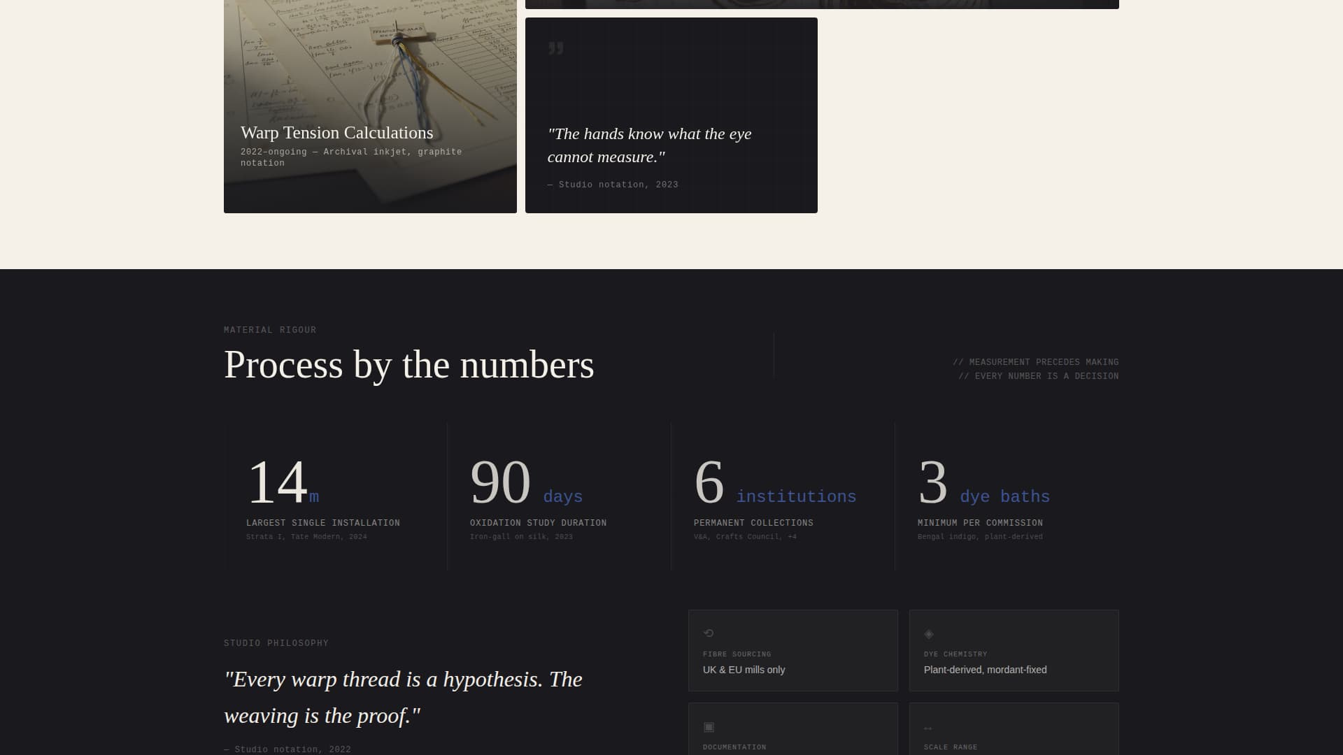 Weave - Artisan Textile Landing Page Template