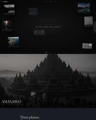 Voyage - Cinematic Travel Landing Page Template