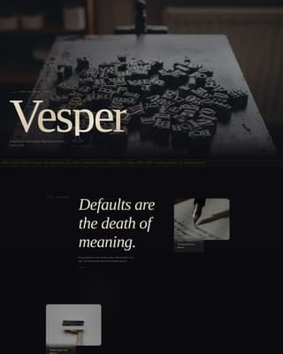 Glyph - Obsessive Typefoundry Landing Page Template