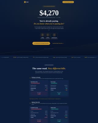 Insurance Company Professional Website Template
