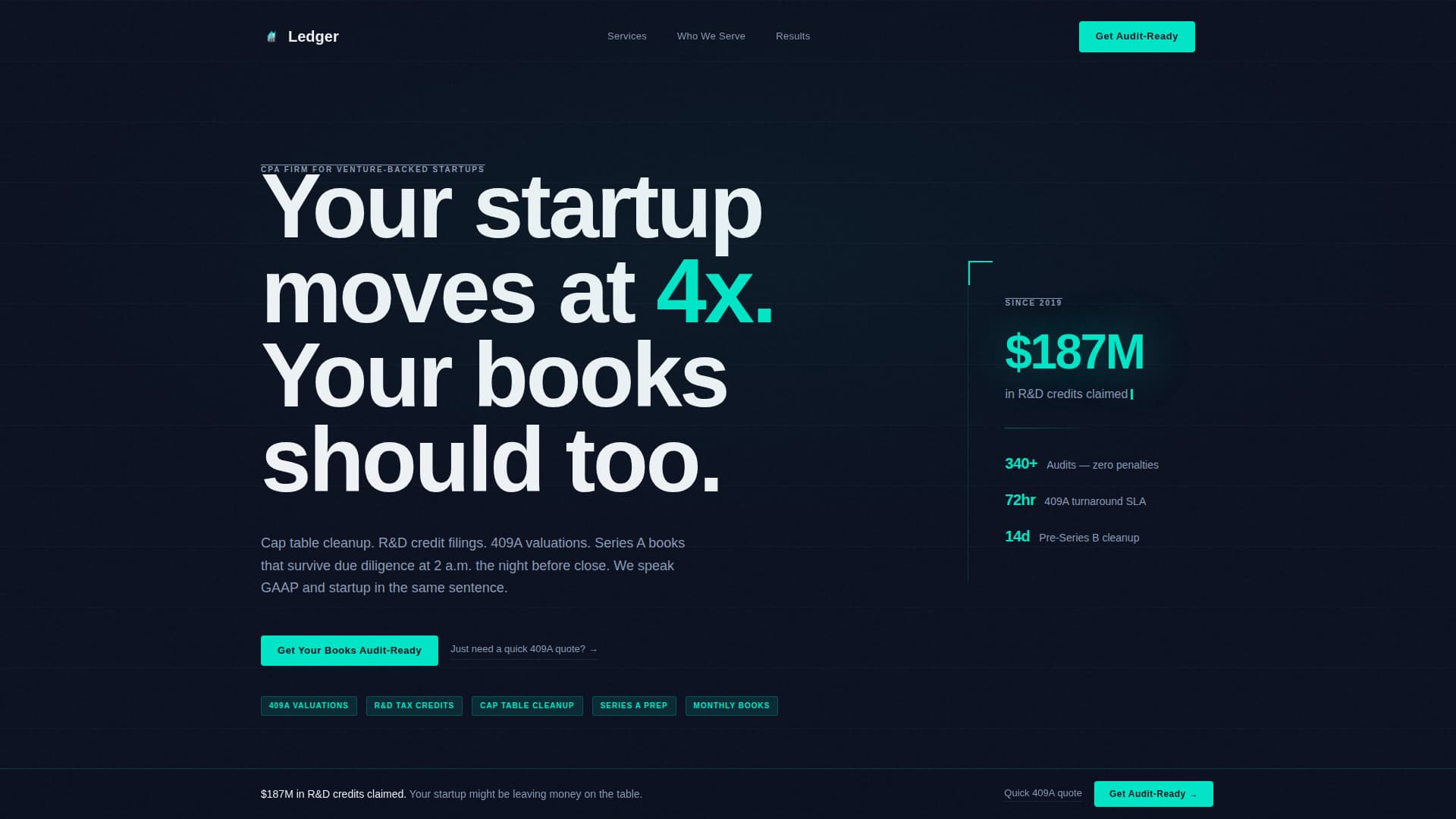 Accounting & Tax Firm Professional Website Template