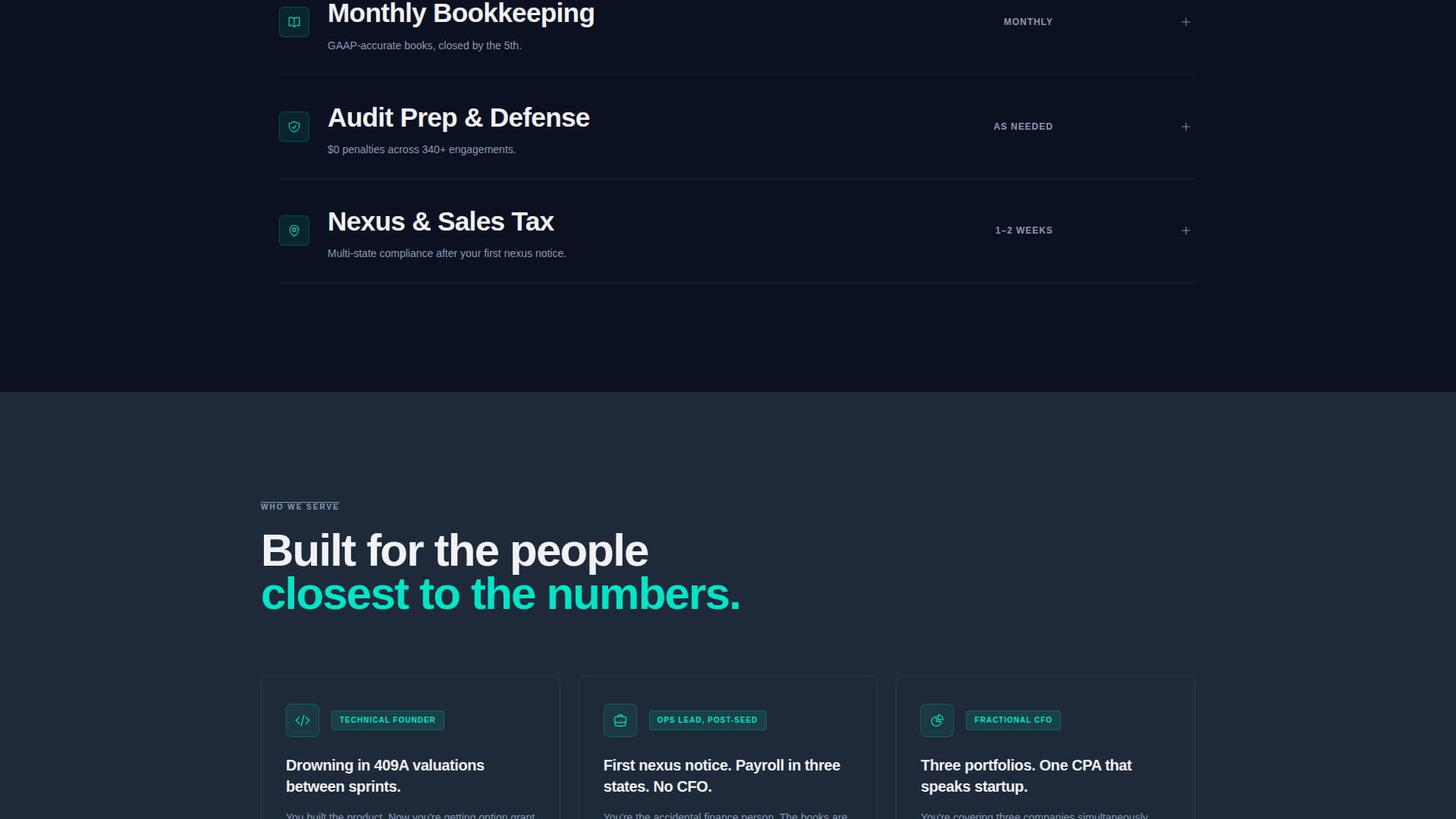 Accounting & Tax Firm Professional Website Template