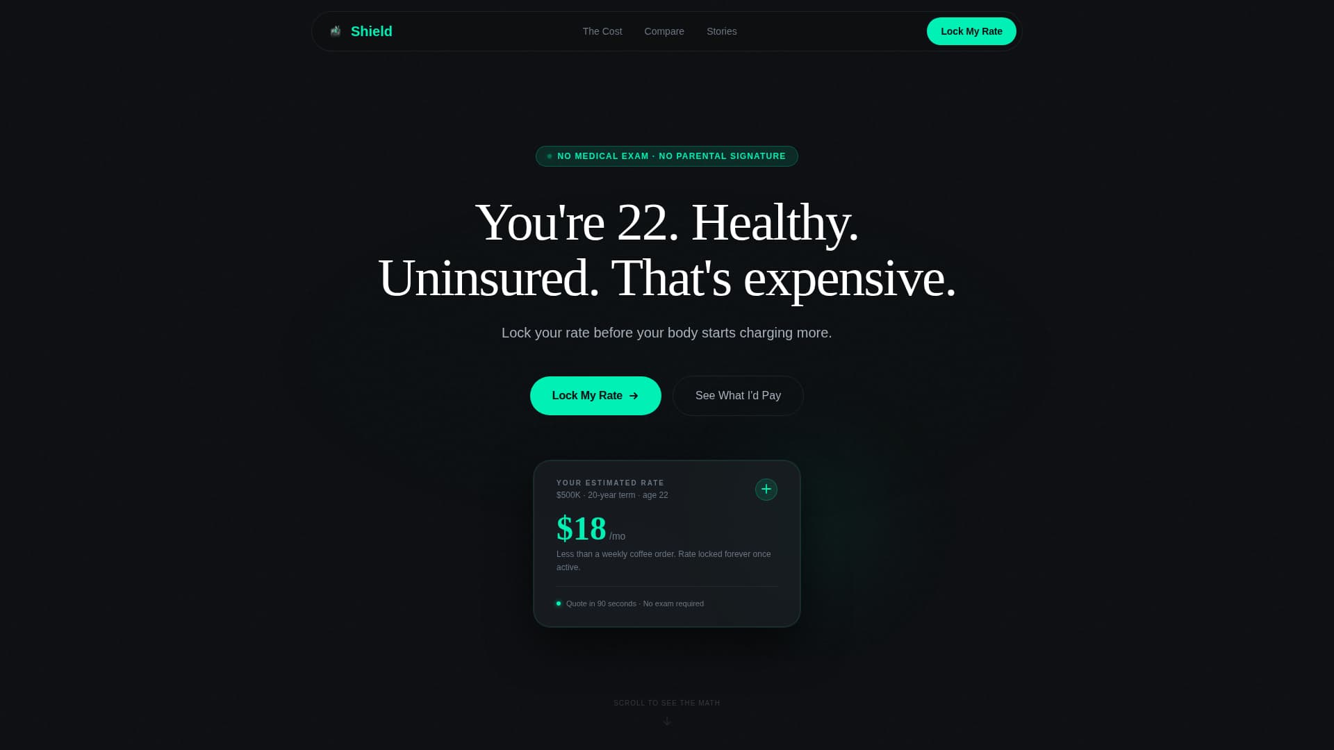 Shield - Powerful Insurance Landing Page Template