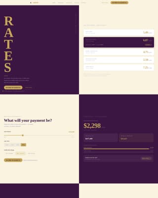 Credit Union & Cooperative Cost Calculator Website Template