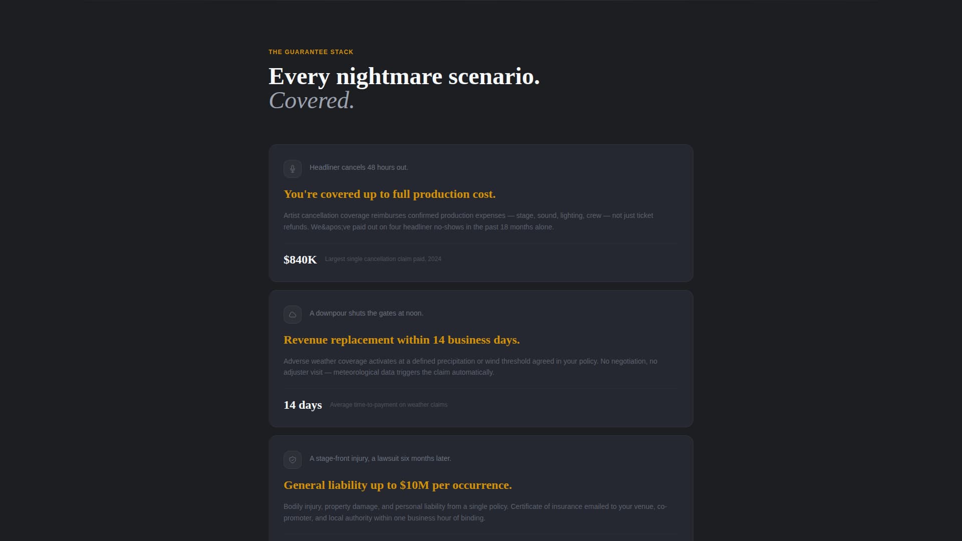Specialty Insurance Specialist Professional Website Template