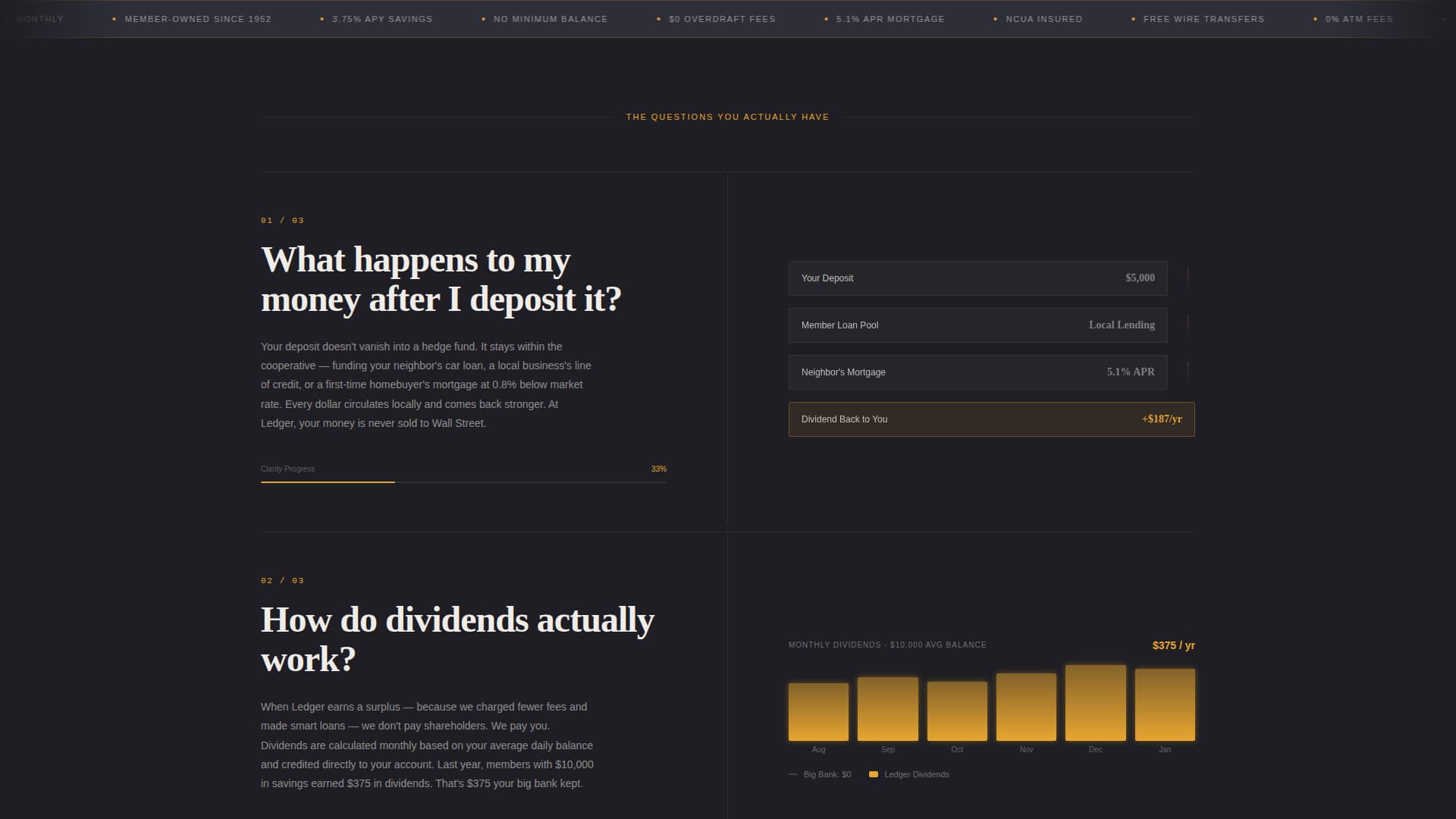 Bank & Financial Institution Pricing Website Template