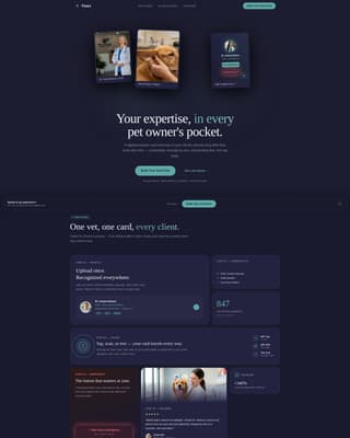 Paws - Trusted Veterinarian Landing Page Template