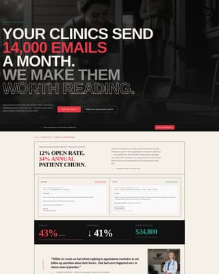 Inbox - Bold Veterinary Landing Page Template