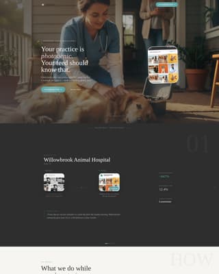 Pawprint - Scrollstopping Veterinary Landing Page Template