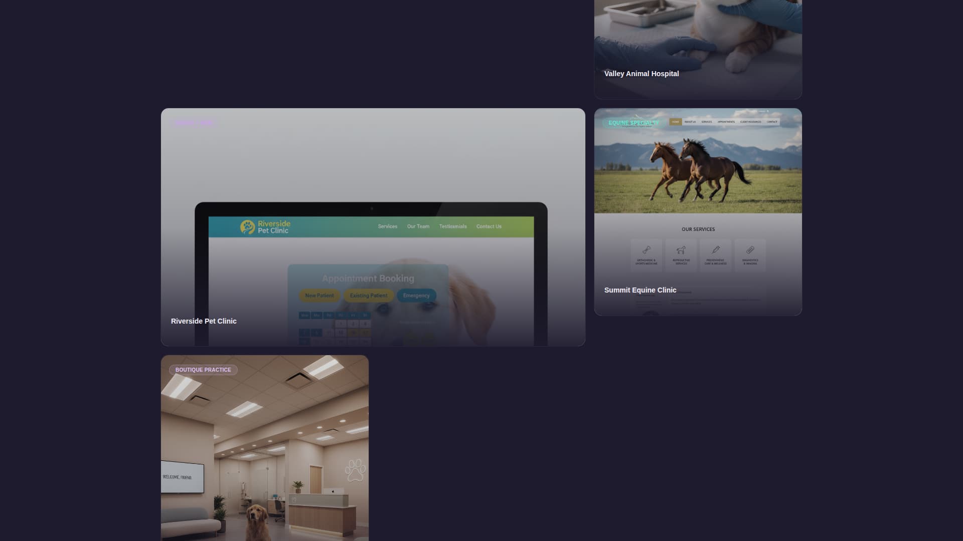 Atelier - Stunning Veterinary Landing Page Template