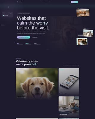 Atelier - Stunning Veterinary Landing Page Template