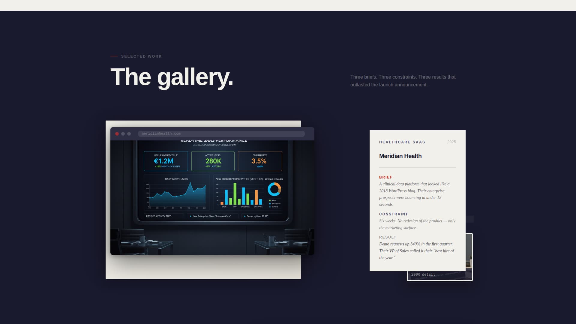 Craft - Pixelperfect Webflow Landing Page Template