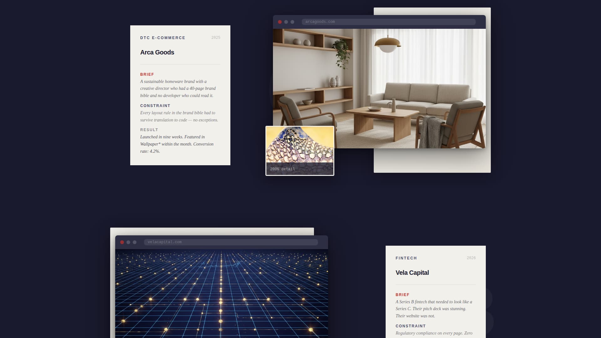 Craft - Pixelperfect Webflow Landing Page Template