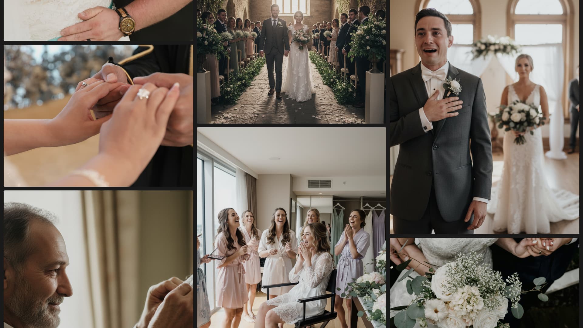 Vow - Cinematic Wedding Landing Page Template