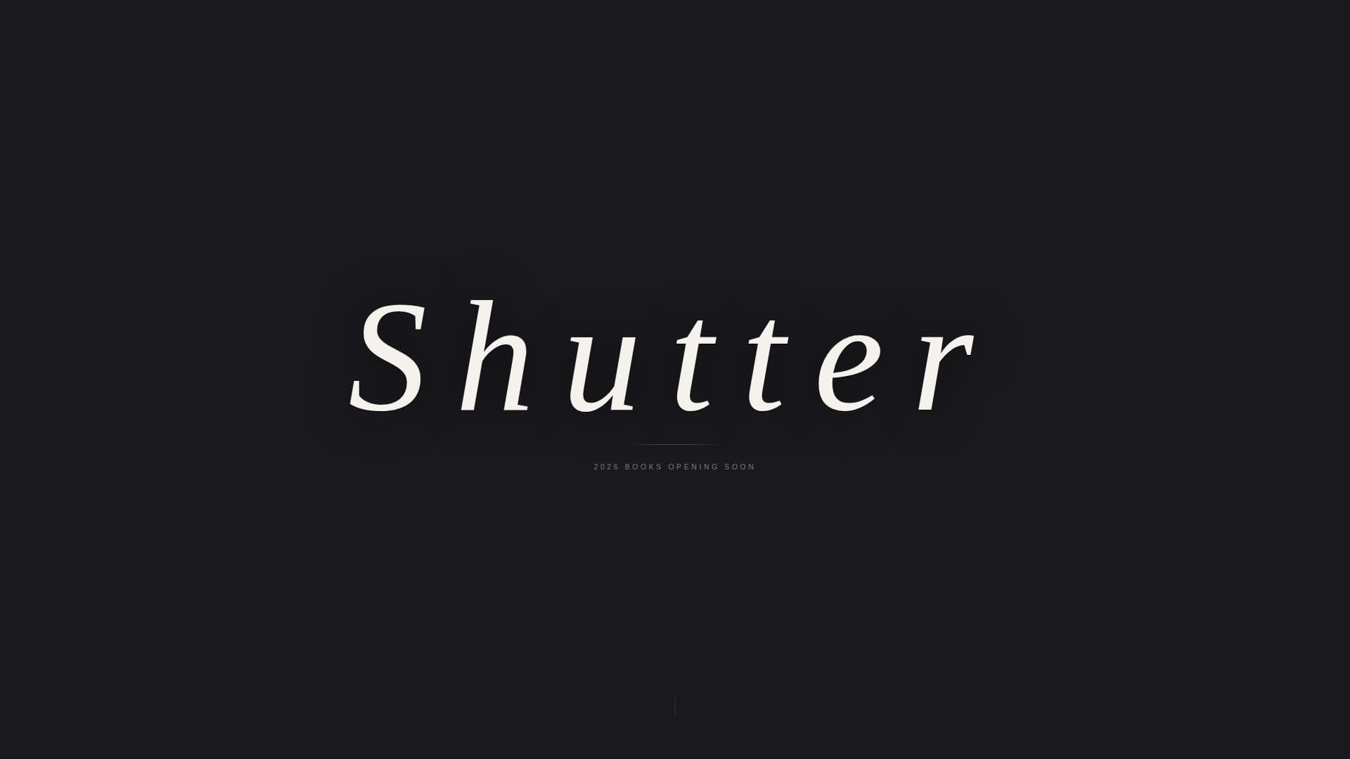 Shutter - Timeless Wedding Landing Page Template